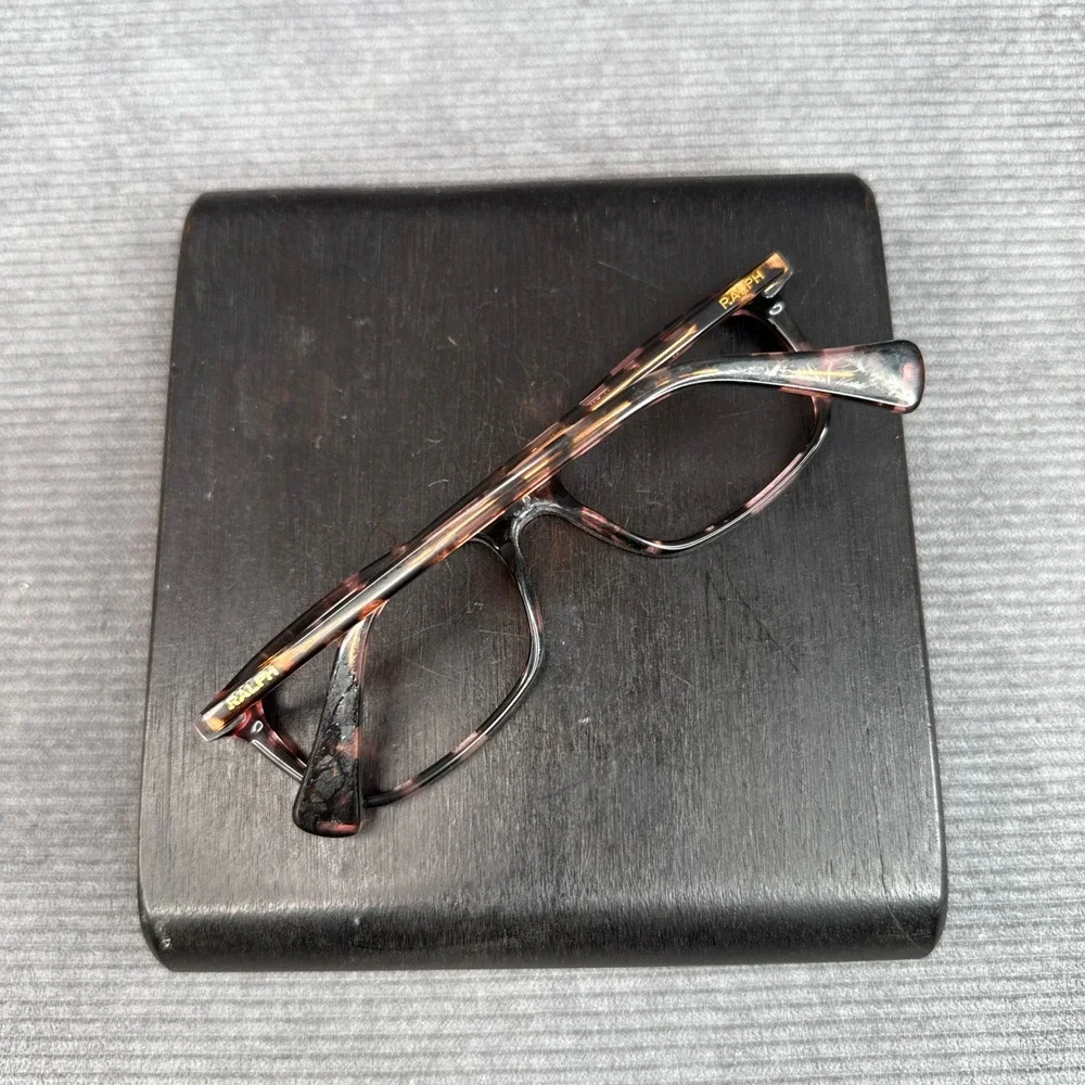 Ralph Lauren RA7089 1693 Pink Tortoise Rectangular Eyeglasses Frames 53-17-140